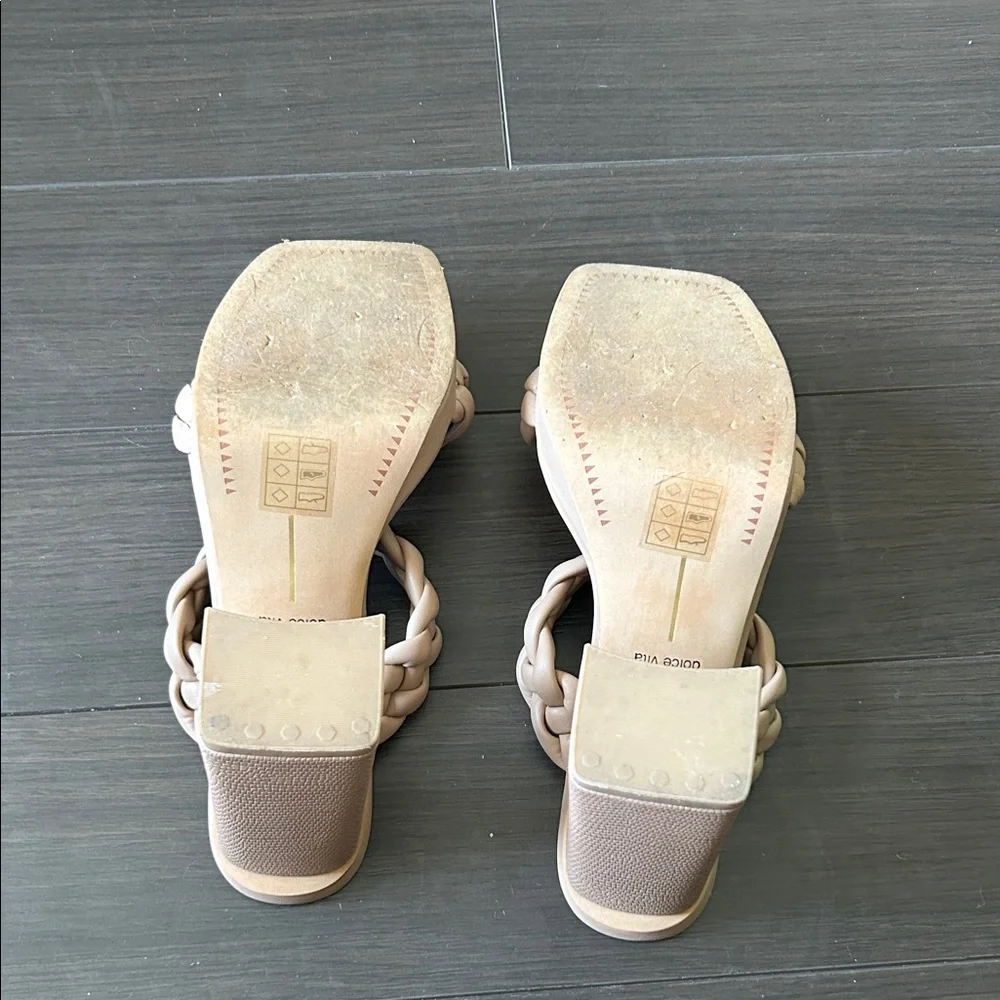 Dolce Vita Braided Tan Women's Sandals - Picture 7 of 7